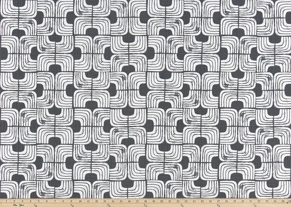 Chisel Iron Slub Canvas Fabric By Premier Prints